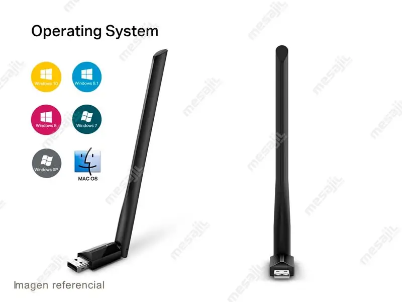 35394-1 Adaptador TP-Link Inalambrico Archer T2U Plus AC600 USB