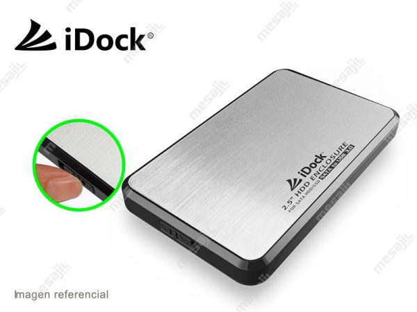 CASE para Disco Duro iDock 2.5" HDD/SSD USB3.0