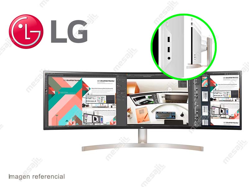 Monitor LG 49WL95C-W 49 UltraWide Dual QHD HDMI/DP/USB-C/AUDIO