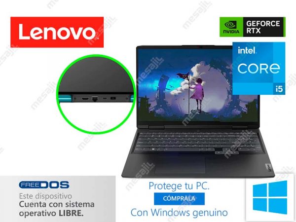Laptop Lenovo IdeaPad Gaming 3 15IAH7 Intel i5-12450H