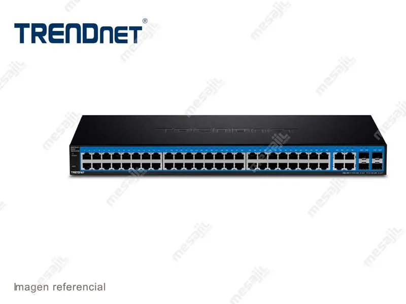 18730-1 Switch TRENDnet TEG-524WS 52-Port Gigabit Web Smart