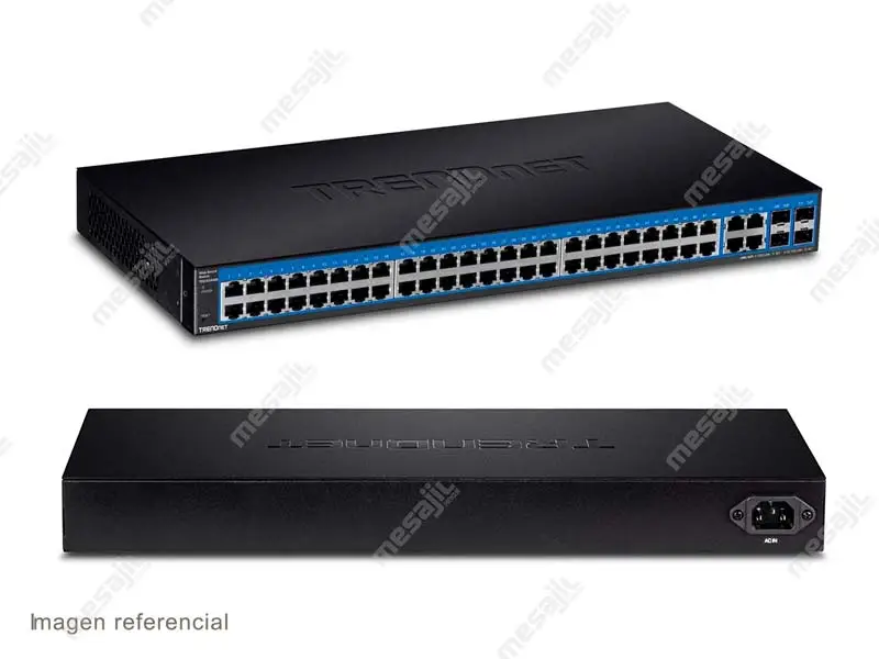 18730 Switch TRENDnet TEG-524WS 52-Port Gigabit Web Smart