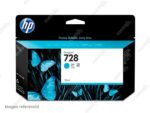 Cartucho de Tinta HP 728 F9J67A Cian 130ml