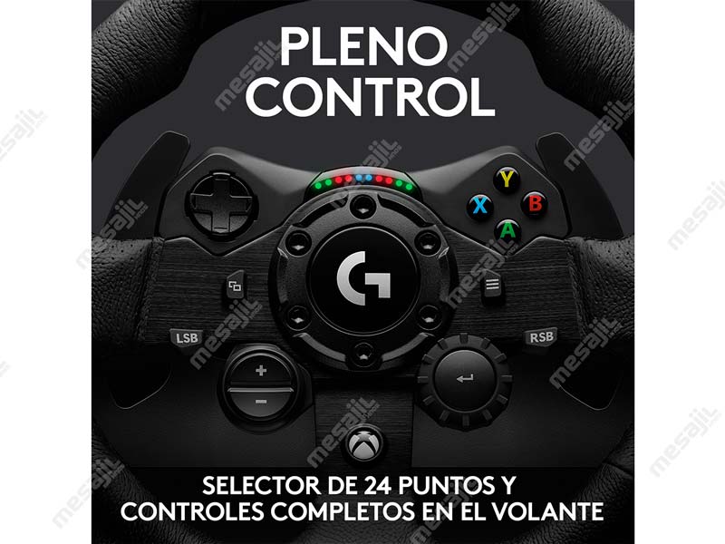 VOLANTE Y PEDALES LOGITECH DE CARRERAS G923