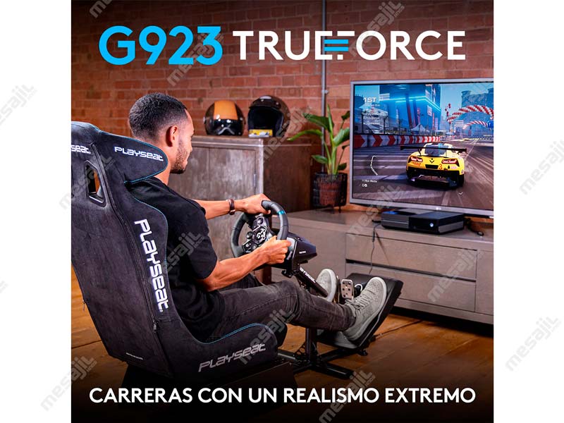 Volante y Pedales de Carreras G923 Pc