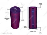 Parlante Ultimate Ears BOOM 3 Bluetooth Ultraviolet Purple
