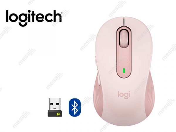 Mouse Logitech Signature M650 Silen Wireless BT Rose