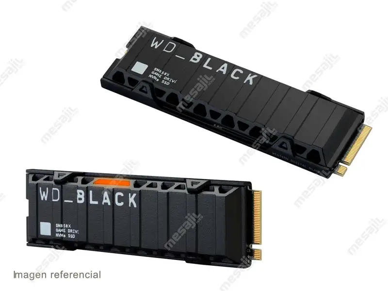 30207-1 Disco Solido Interno M.2 2280 1TB Wester Digital Black SN850 PCI Express NVME SSD (WDS100T1X0E)