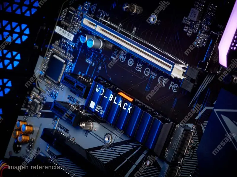 30207 Disco Solido Interno M.2 2280 1TB Wester Digital Black SN850 PCI Express NVME SSD (WDS100T1X0E)