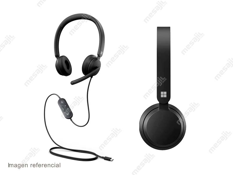 Microsoft Modern USB-C Headset con micrófono con reducción de ruido,  Certificados para Microsoft Teams
