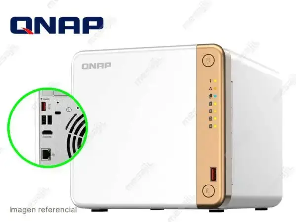 Almacenamiento NAS QNAP TS-462 4GB 4 Bahias