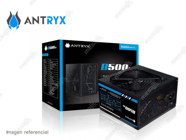 Fuente ANTRYX B500W V3 ATX 2.3 BOX (AP-B500RV3S-RB)