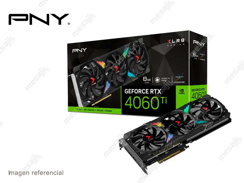 Tarjeta Grafica PNY NVIDIA GeForce RTX 4060 Ti 8GB GDDR6