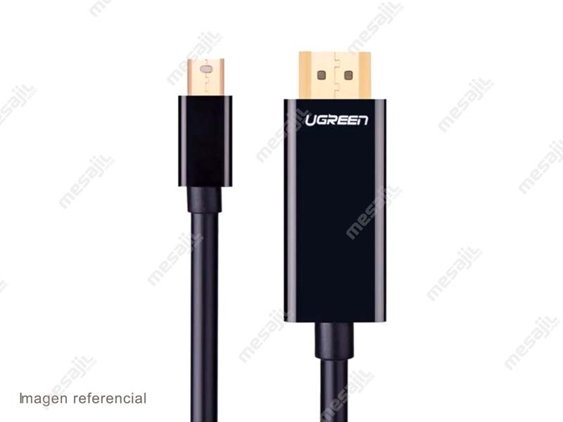 Cable UGREEN mini Displayport macho a HDMI 4K Macho 1.5m (20848) Negro -  Mesajil
