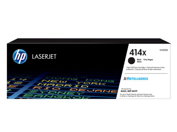 Toner HP 414X W2020X Negro M454/M479 7,500 PGS