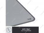 Mouse Pad Logitech DeskPad Anti Salpicaduras Light Grey