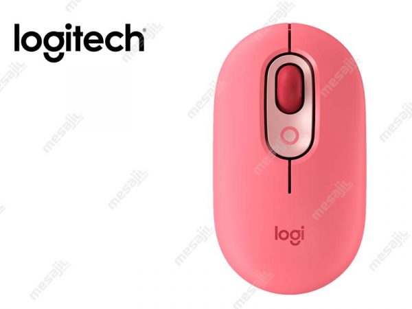 Mouse Logitech POP Wireless Coral Rosa