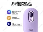 Mouse Logitech POP Bluetooth Cosmos Lavander Lilac