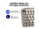 Teclado Logitech POP Keys Wireless BT Niebla gris arena