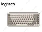 Teclado Logitech POP Keys Wireless BT Niebla gris arena