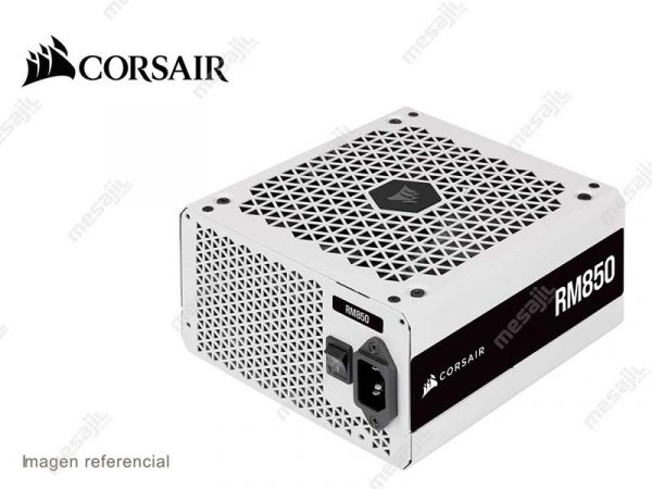 Fuente Corsair 850W RM850 80 Plus Gold Modular/Blanco