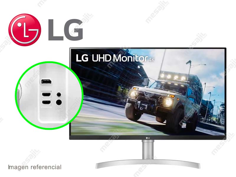 Monitor LG 32 Uhd 4k 32un550 Altavoces Hdr Hdmi Display Port