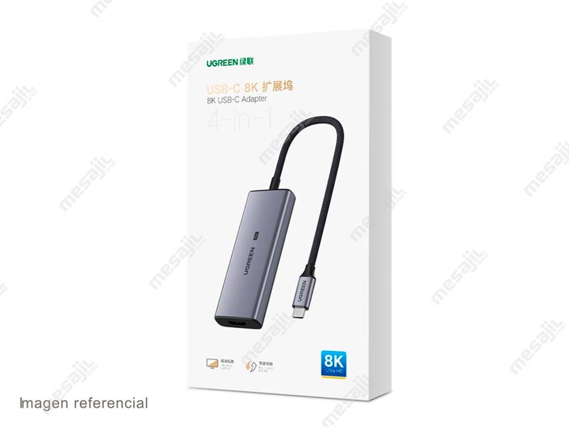 Adaptador UGREEN USB-C macho a HDMI hembra (70450) - Mesajil