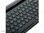 Teclado Targus Multi-Device Antimicrobiano Bluetooth con base para tableta o teléfono