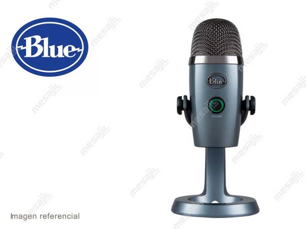 Microfono Blue Yeti Nano USB Streaming Cardiod/Omni Gris