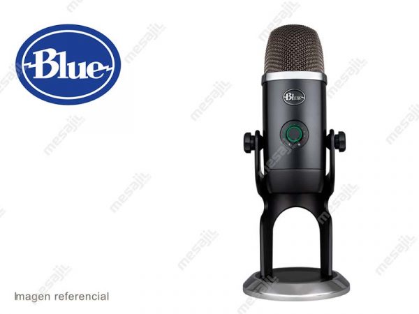 Microfono Blue Yeti X USB Streaming Cardiod/Omni Negro