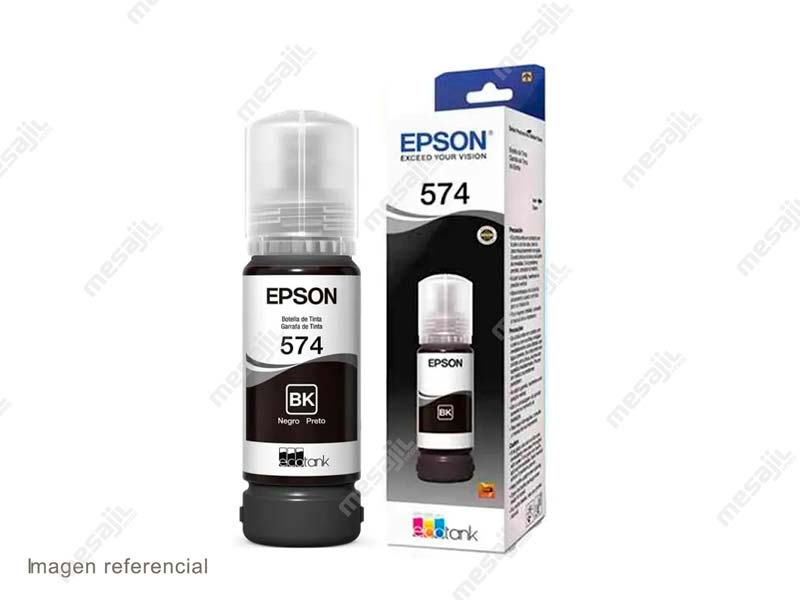 Botella de Tinta Epson T574120 Negro L8050 - Mesajil