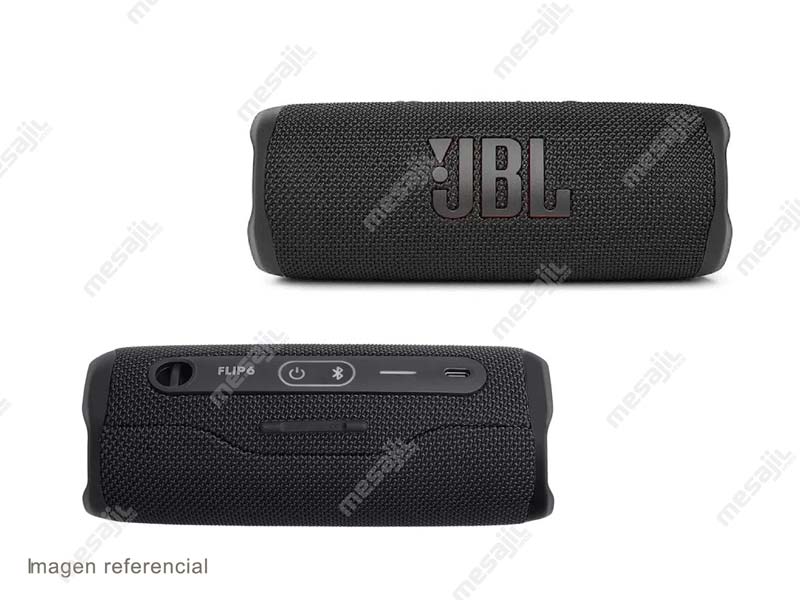 Parlante JBL Flip 6 Bluetooth Black - Mesajil