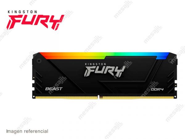 Memoria DDR4 Kingston FURY Beast 3200MHz 8GB RGB 16Gbit