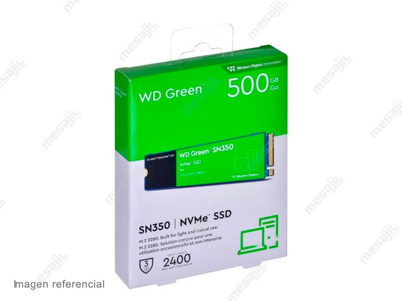 Western Digital - WESTERN DIGITAL - Green SN350 - Disque SSD Interne - 2 To  - M.2 - WDS200T3G0C - Disque Dur interne - Rue du Commerce