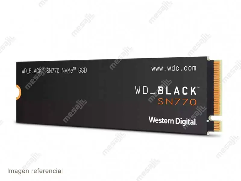 37021-3 Unidad SSD Interno M.2 Wester Digital Black 2TB SN770 PCI Express NVME