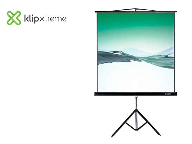 pantalla para proyector klipx kps-113 con tripode 92 in