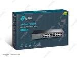 Switch Tp-Link 24 Port TL-SG1024D 10/100/1000 Mbps Gigabit para escritorio / montaje en rack