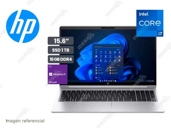 Laptop HP ProBook 450 G10 Intel Core i7-1355U 16GB/SSD 1TB/15.6" FHD/W11Pro