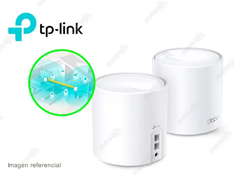 37079 Router Mesh TP-Link Deco X20-2 AX1800 Dual Band Whole Home Wi-Fi (packx2)