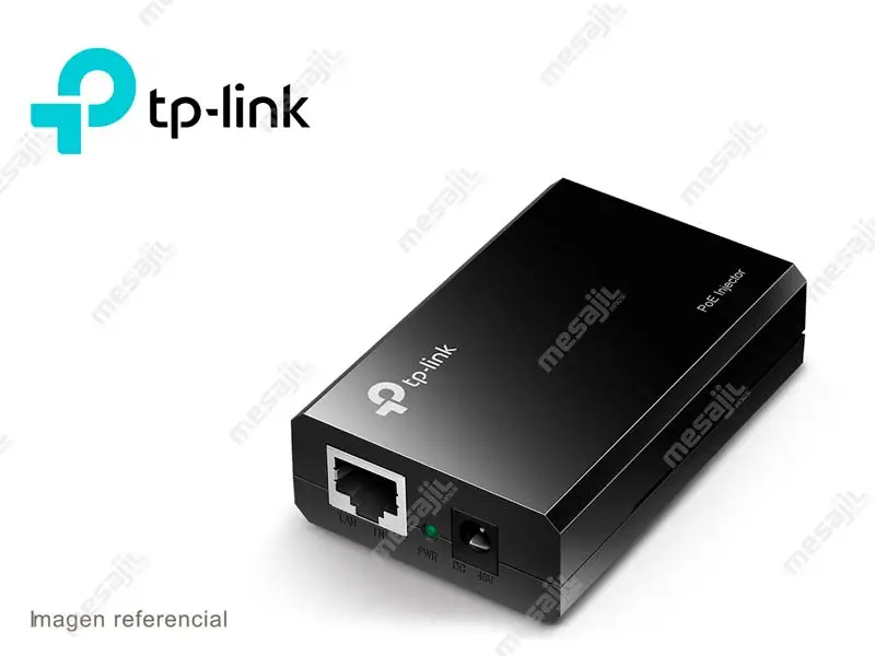 37087 Inyector Tp-Link TL-POE150S Gigabit PoE 12VDC/5VDC