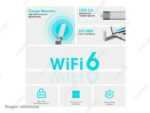 Adaptador TP-Link Inalambrico Archer TX20UH AX1800 High Gain Dual Band WiFi 6 USB