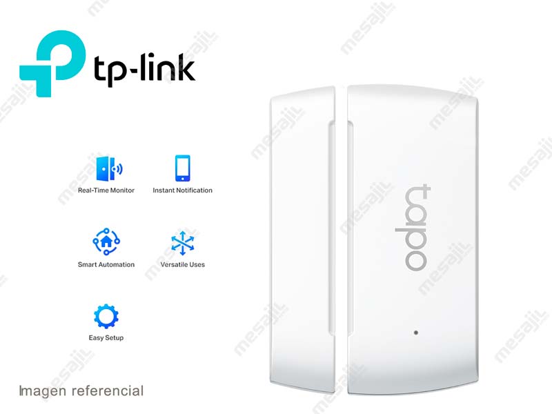 Sensor de puerta y ventana inteligente Tp-Link Tapo T110 V1 Blanco - Mesajil