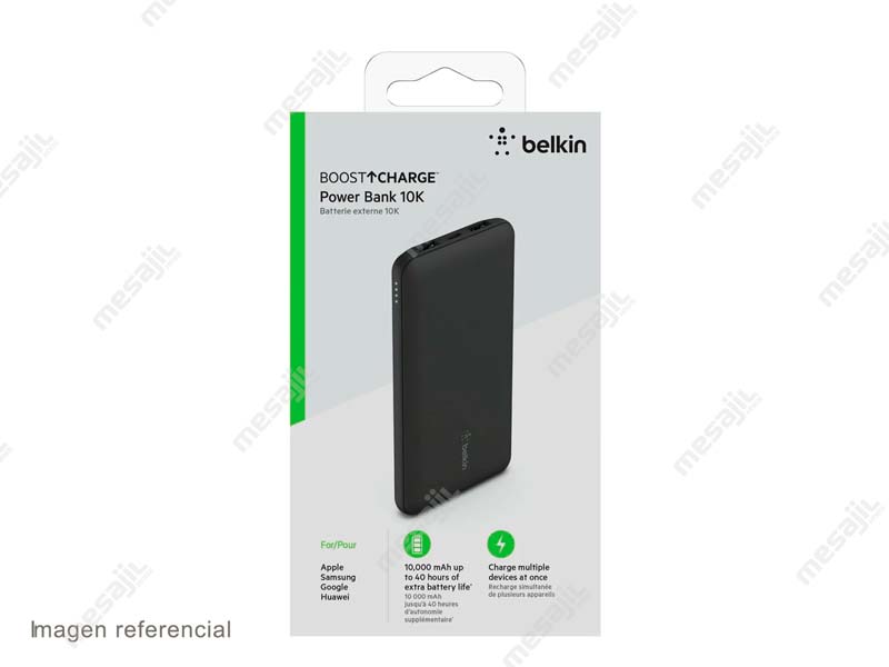 Bateria Externa Belkin, Carga rápida, 10.000 mAh, USB-C, 2 USB-A -   - Tecnología para todos