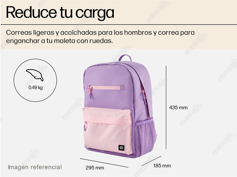 Mochila HP Campus Lavender Backpack 15.6"