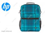 Mochila HP Campus XL Tartan Plaid Backpack 15.6"