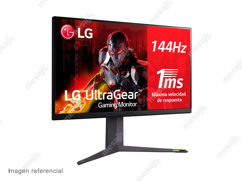 Monitor Gaming LG 32GR93U-B 32 QHD UltraGear 144Hz/1ms/G-Sync/FreeSyn -  Mesajil