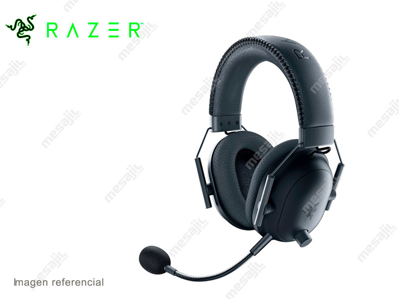 Razer BlackShark V2 Auriculares para juegos: sonido envolvente espacial THX  7.1, controladores de 1.97 pulgadas, micrófono desmontable, para