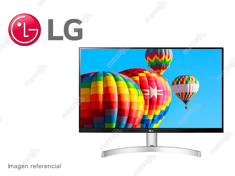 Monitor LG 27MK600M-W 27 FHD Full HD, FreeSync, HDMI, Blanco - Mesajil