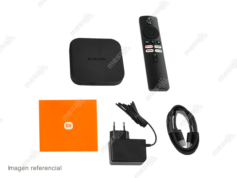 Reproductor de Streaming Xiaomi Tv Mi Box S 4k Ultra-HD - Mesajil