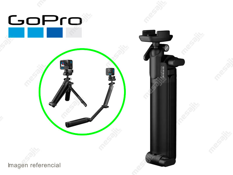 Trípode 3 en 1 GoPro 3-Way 2.0 para cámaras HERO - Mesajil